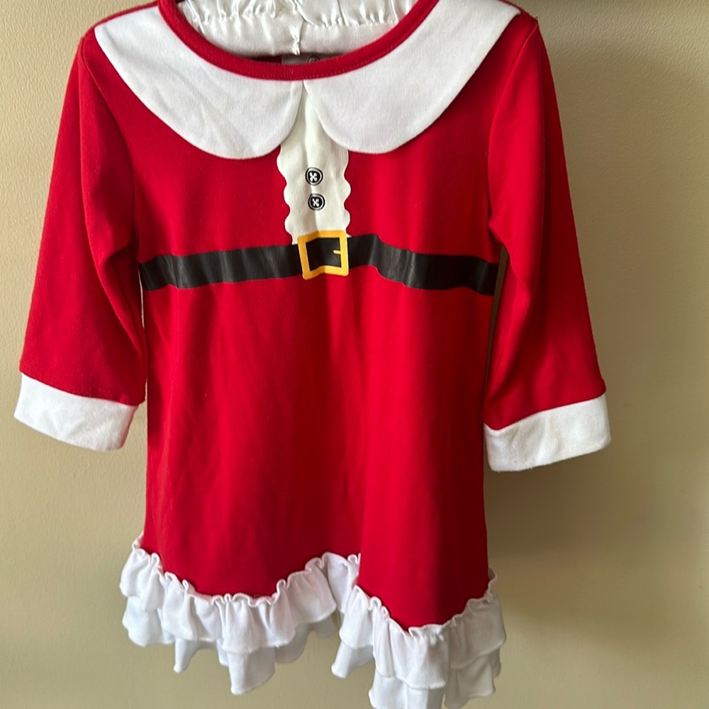 Hanna Anderson size 80 (18-24 months) Santa Claus Christmas Nightgown